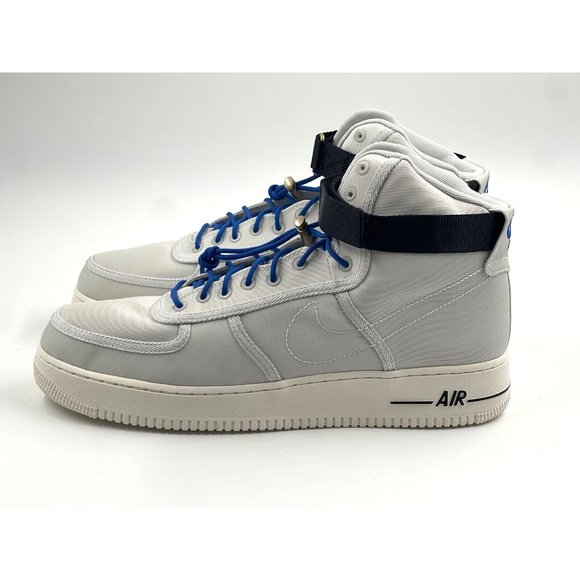 NIKE AIR FORCE 1 HIGH 07 LV8 PHOTON DUST GREY-BLACK SZ 14 [DV0790-001] - Picture 1 of 6